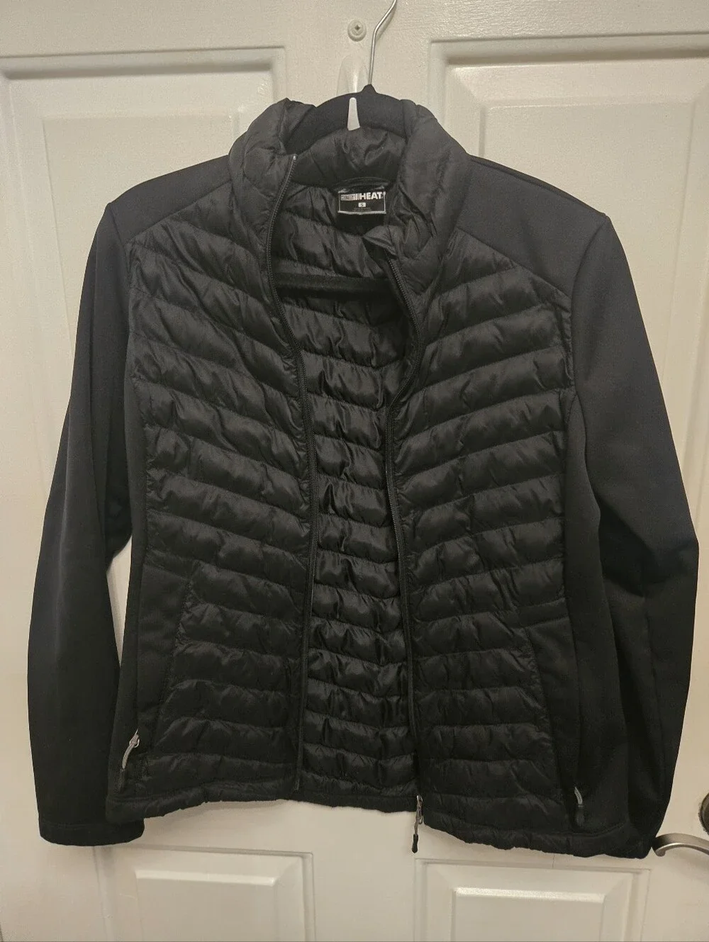 32 Degrees Kids Black Quilted Puffer Jacket